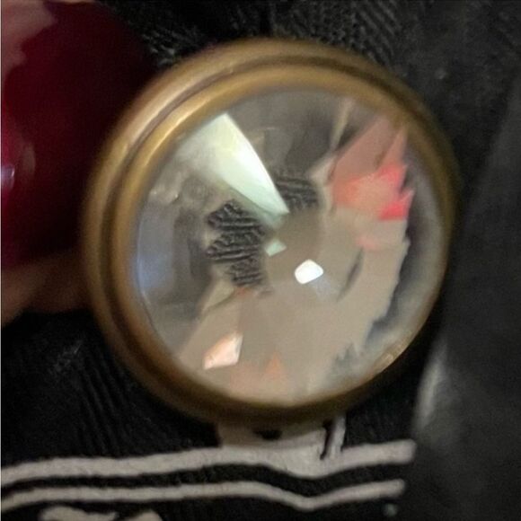 Rock Revival Replacement Button Metal Rhinestone Screw On CLEAR - Picture 6 of 8